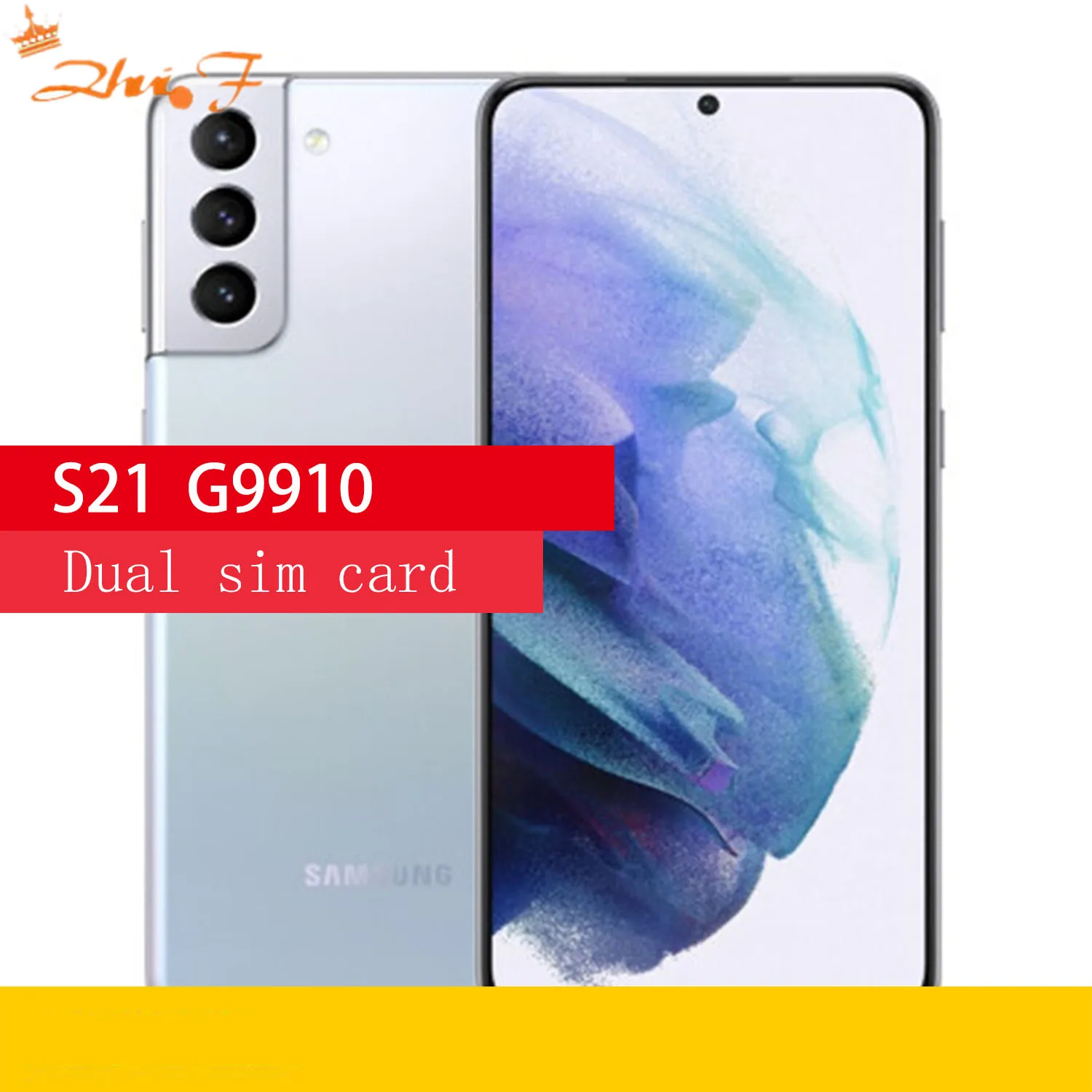 Tanie Samsung Galaxy S21 5G G9910 Odblokowana Podwójna Karta Sim Octa Core 8GB RAM 128/256GB ROM Potrójne Tylne Kamery Snapdragon888
