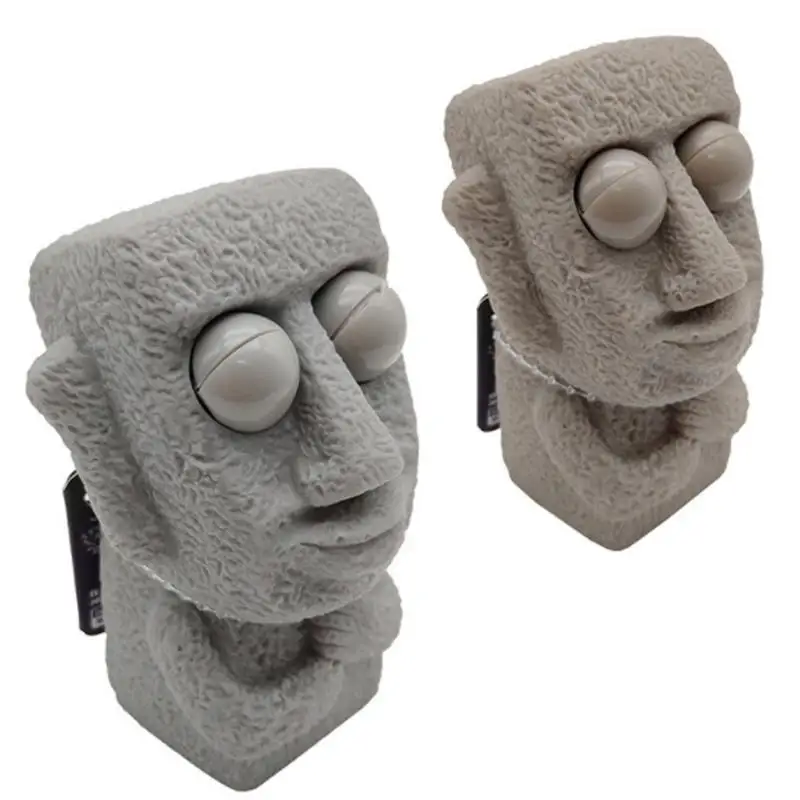 

Cool Rock Men Figurine Tricky Scarying Eye Rising Squeeze Toy Stress Relief Toys Gift For Anxiety Calm Down