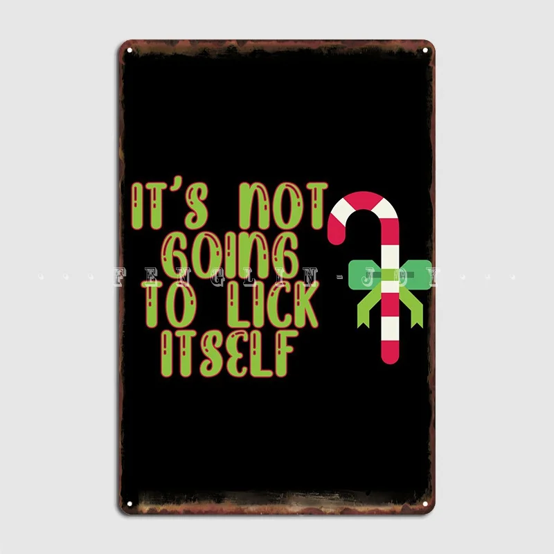 

Уродливый Рождественский плакат с Сантой на Рождество металлический плакат на стену для вечеринки настенная пещера Забавный жестяной плак...