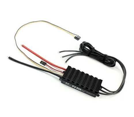 Высоковольтный электронный регулятор скорости Hobbywing XRotor Pro 80A HV V3 Series 6-14S ESC для