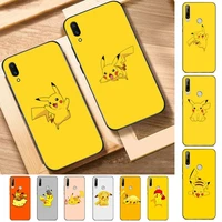 bandai pikachu phone case for huawei y 6 9 7 5 8s prime 2019 2018 enjoy 7 plus
