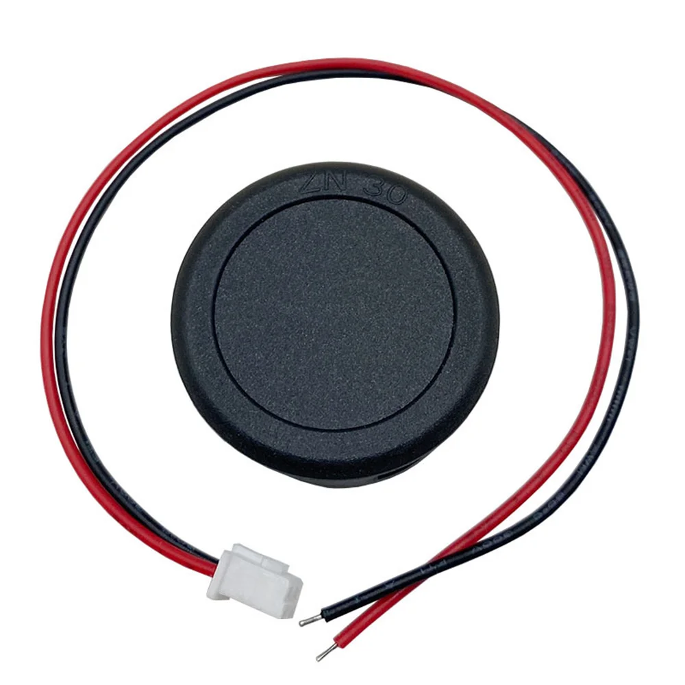 Цифровой ЖК-дисплей постоянный ток 4-100 в Круглый двухпроводной вольтметр