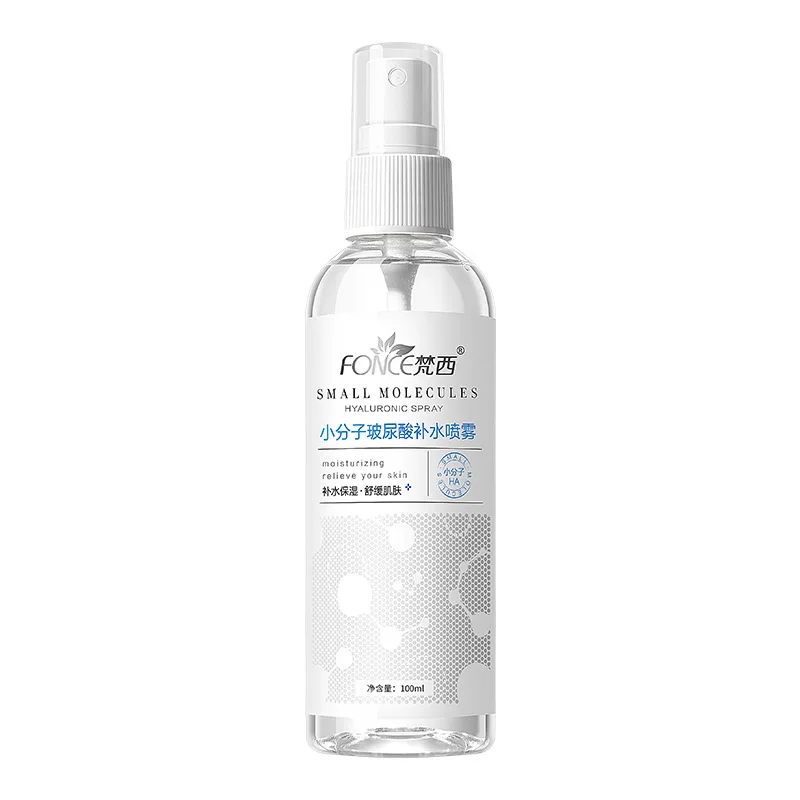 

Fonce Small molecule hyaluronic acid moisturizing spray makeup moisturizing soothing repair skin toner toner toner wholesale