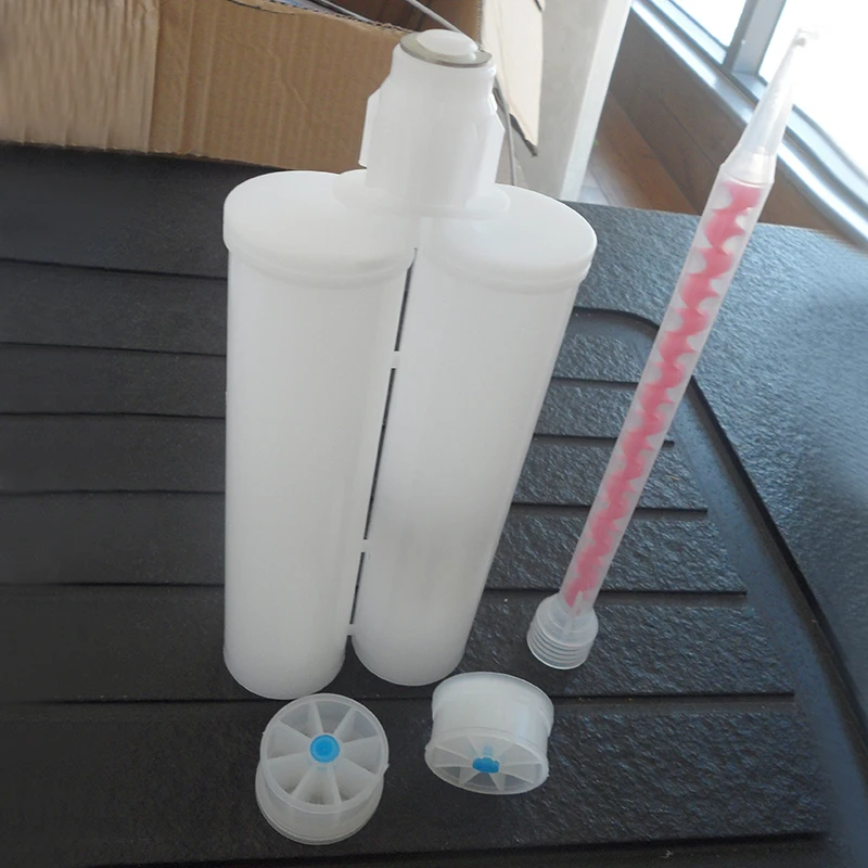 400 мл 1:1 и 1:2 соотношение AB эпоксидный клеевой пистолет пустой картридж с