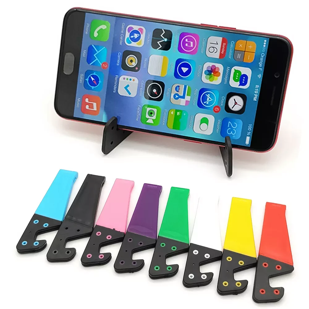 

Phone Holder Plastic Folding Desk Stand Mobile Phone Holder Cellphone Stand Universal For IPhone Samsung Huawei Xiaomi