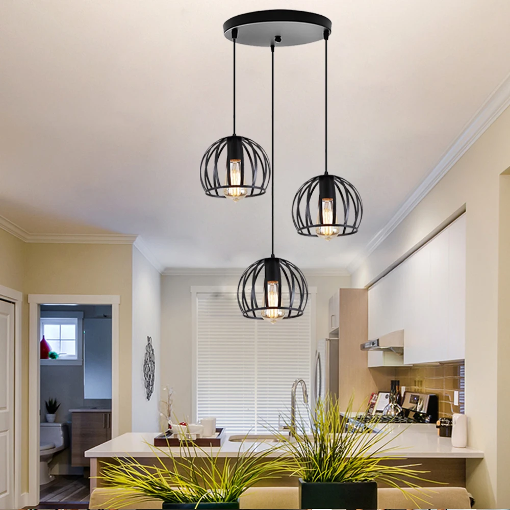 Современные подвесные светильники с абажуром светодиодные для гостиной спальни