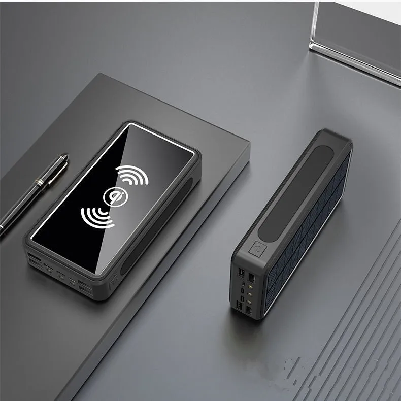 Внешний аккумулятор 20000 мАч с солнечной батареей большой емкости |