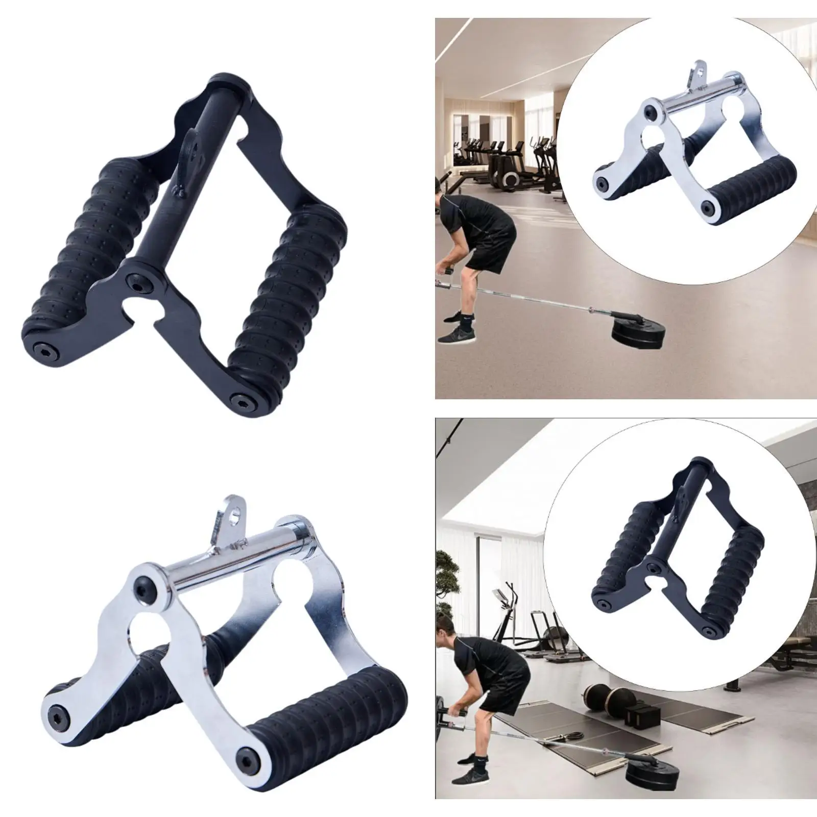 V-образный бар крепление для ручки Landmine тренажерный зал с нескользящей ручкой