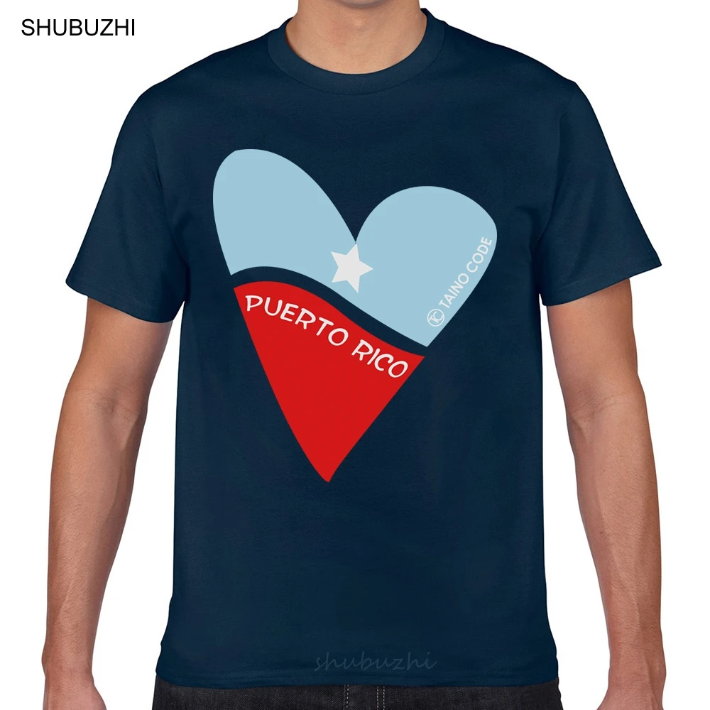 

Tops T Shirt Men corazon de puerto rico Hip Hop Vintage Short Male Tshirt male brand teeshirt men summer cotton t shirt