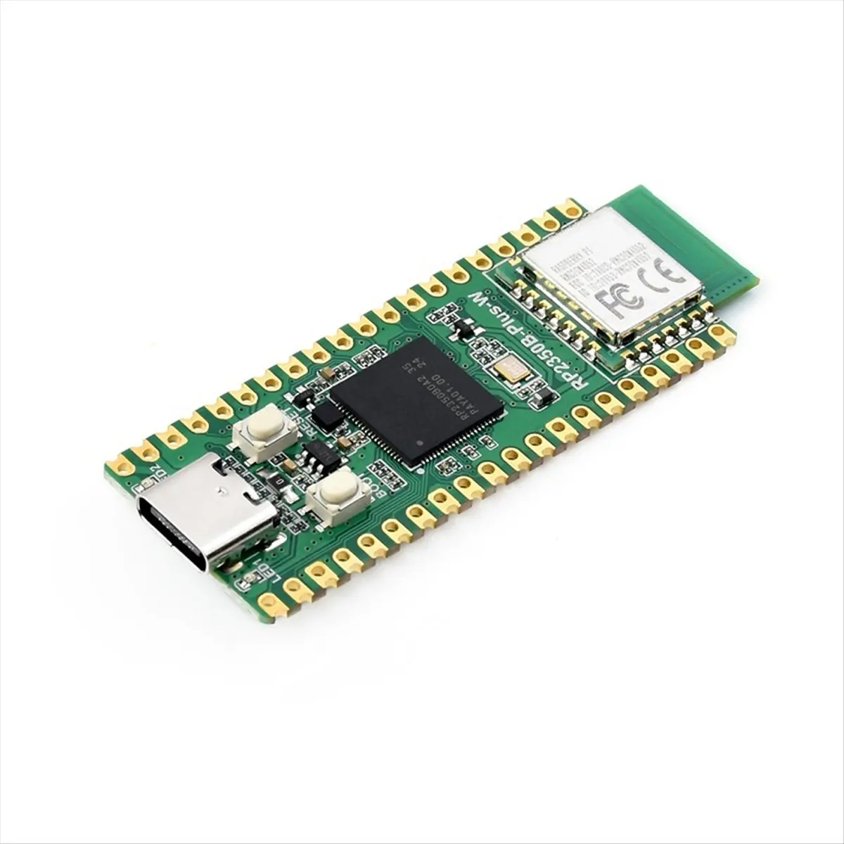 Фото Плата разработки HDL для Raspberry Pi RP2350B-Plus-W с поддержкой Wi-Fi 4, Bluetooth 5 и радиомодулем 2 для Raspberry Pi №2
