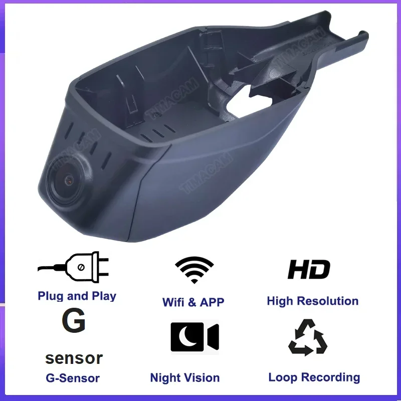 TIMACAM Plug and Play 4K 2160P Wi-Fi автомобильный видеорегистратор для Chery Tiggo 4 7 pro 8 2020 2021 2023 2024