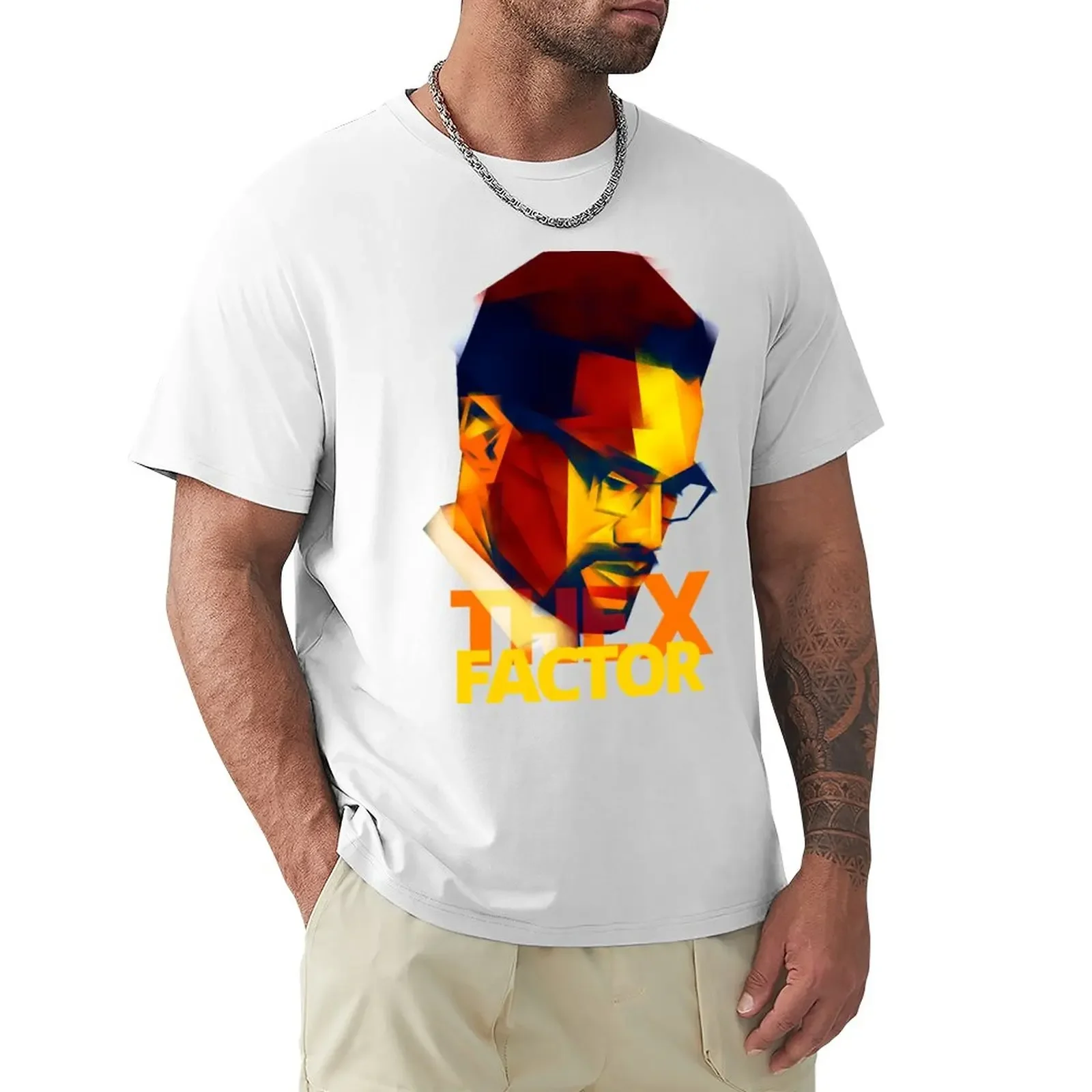 Футболка X Factor топы милая одежда аниме мужские футболки
