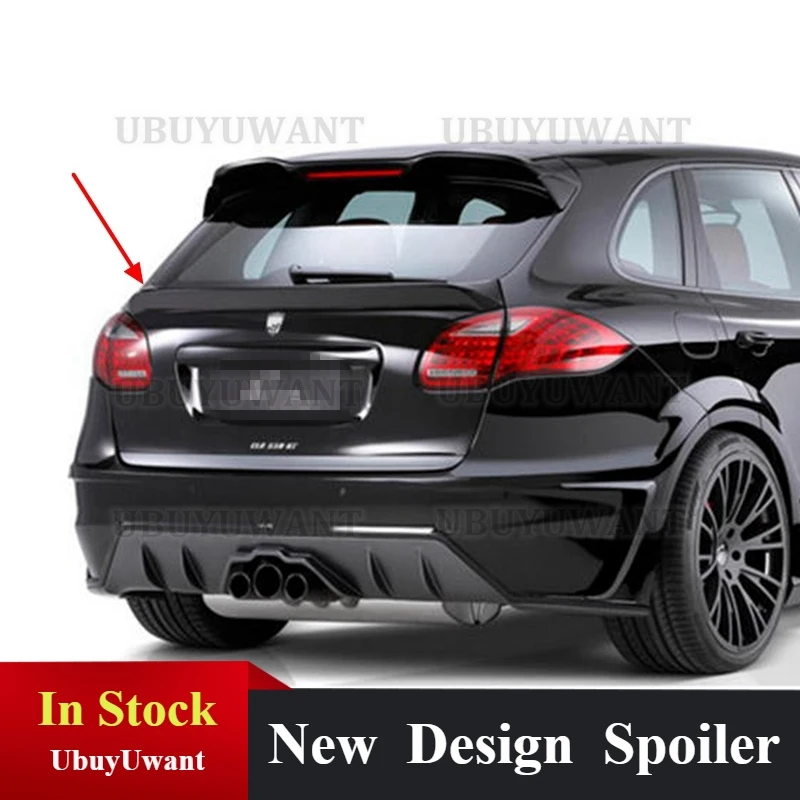 

Спойлер на крышу багажника из настоящего углеродного волокна для Porsche Cayenne 958 2011 2012 2013 2014 года