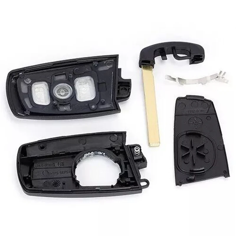 Смарт-чехол Keyecu с 3 и 4 кнопками чехол лезвием для BMW CAS4 F FEM 5 7 Series E90 E92 E93 X5 F10 F20 F30 F40
