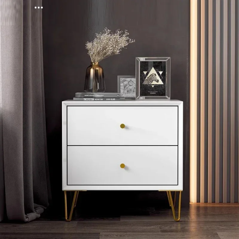 nocny do pokoju zwykły stojak przechowywania wąski projektant dla graczy łóżko boczne Ordinarys salon sypialnia stół De Chevet szafy stoły