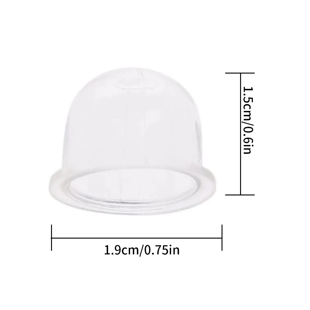 

10Pcs Rubber Primer Bulbs Replace Trimmer Chain Saw Bulbs Accessories Replacement for GT SRM