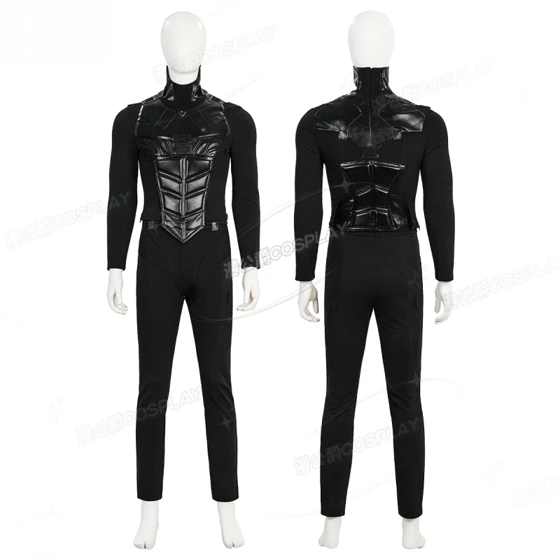 Фото Arkham Knight Nightwing Косплей Костюм Мужчины Темный Рыцарь фэнтезийный комбинезон обувь реквизит маски Хэллоуин вечерние полный комплект летучая мышь униформа №3