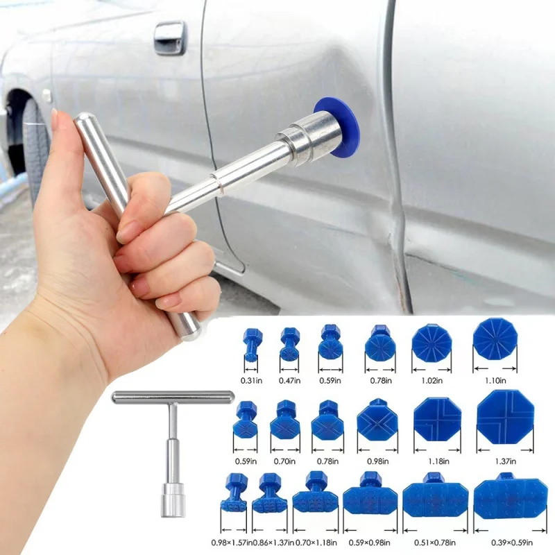 

Car Dent Repair Tool Set Auto Body Part Mechanical Sheet Metal Slide Multiple size Suction Cup Puller Kit Automobile Accessories