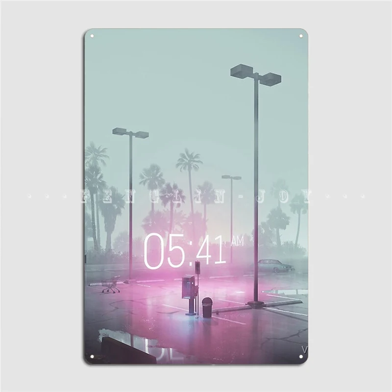 

Металлический плакат The Time с табличкой, паб, кинотеатр, дизайн, роспись, оловянный плакат