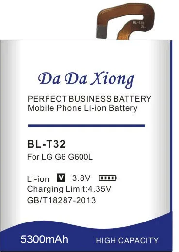 Аккумулятор DaDaXiong 5300 мАч BL-T32 для LG G6 G600L G600S H870 H871 H872 H873 LS993 US997 VS988 | Мобильные