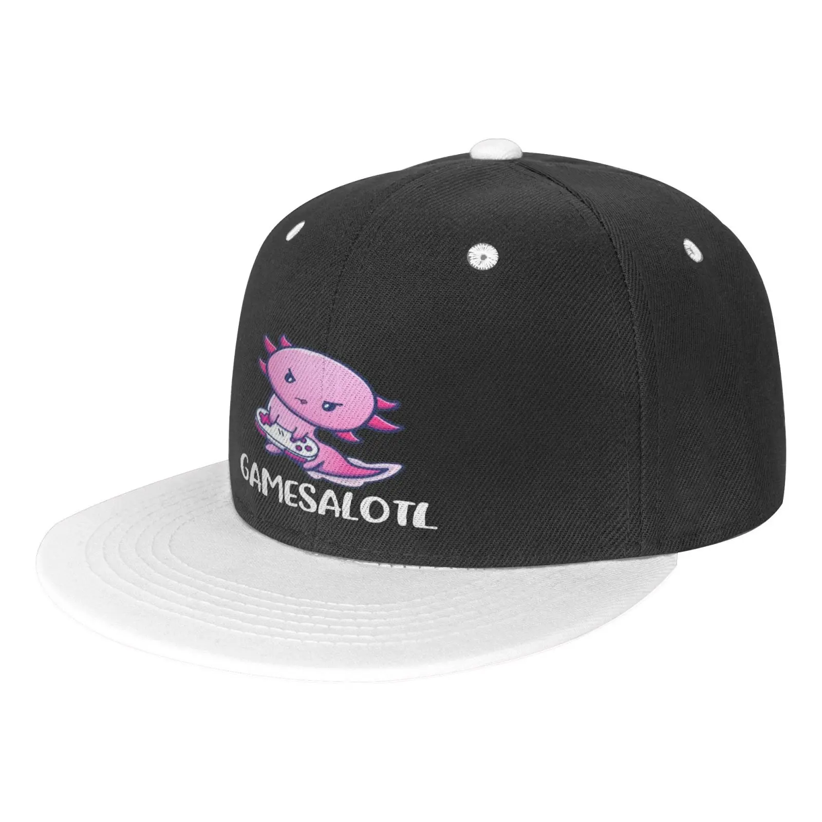 

Кепка Gamesalotl Axolotl Мужская в стиле «хип-хоп», Панама, Ковбойская шапка, для видеосъемки