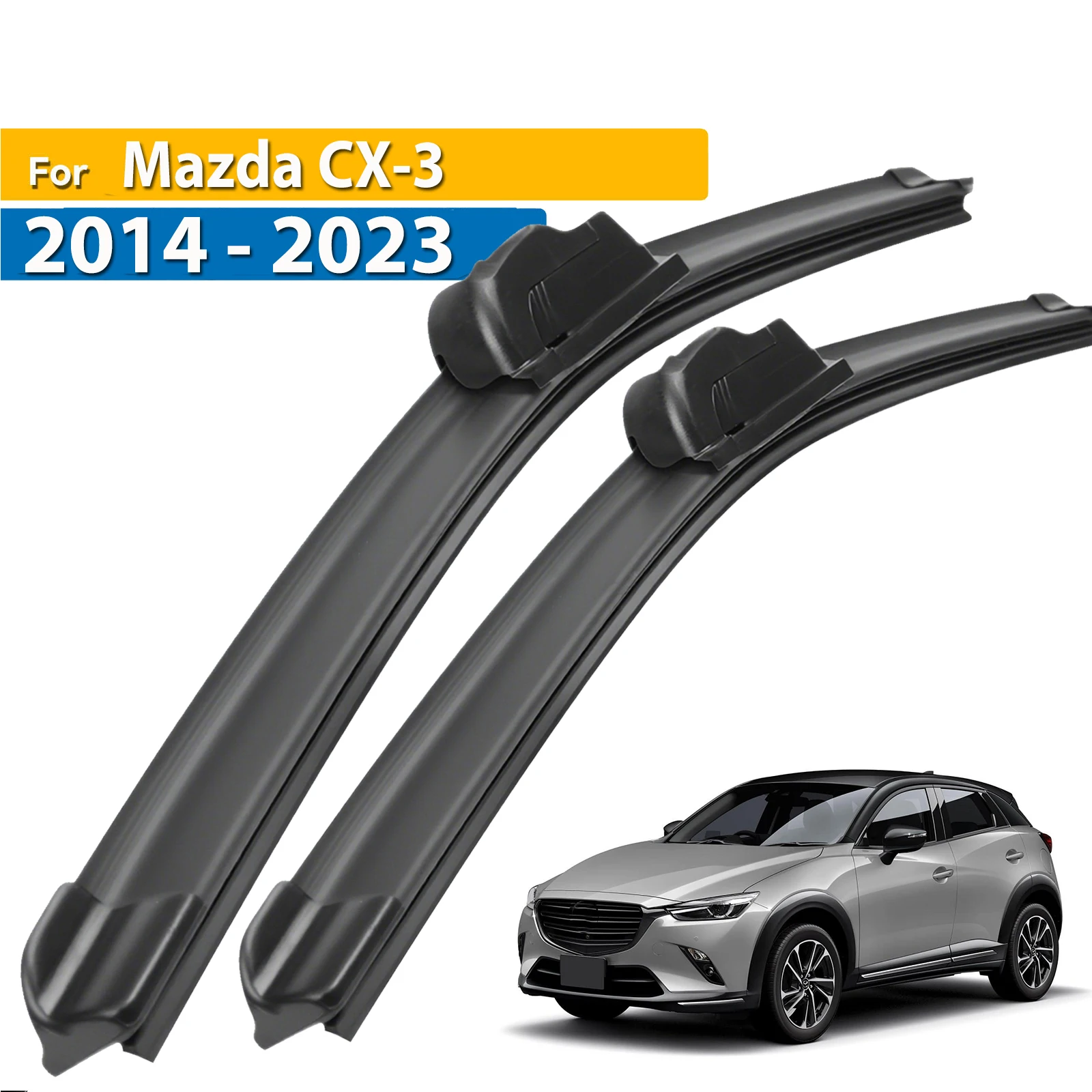 

Щетки стеклоочистителя Erick's LHD для Mazda CX-3 CX3 2014-2023, щетки от дождя для лобового стекла, лобового стекла, 22 дюйма + 18 дюймов