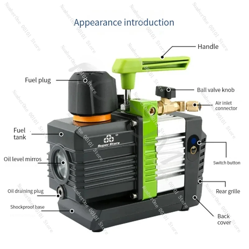 Умный вакуумный насос с бесщеточным двигателем перезаряжаемый литиевый