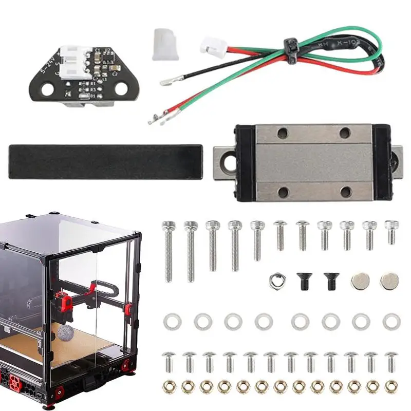 

Long-Lasting Z Probe Tap Kit 3D Printer Parts For VORON And For Level Sensor Rail Kit Durable 0.4µm Accuracy Easy To Use