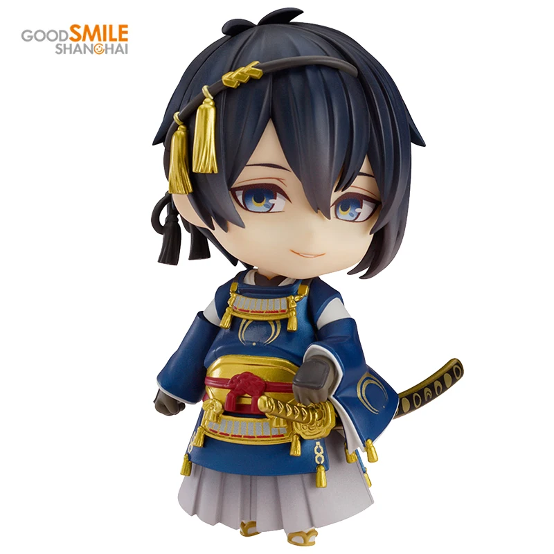 

Original Good Smile Touken Ranbu Online Nendoroid Mikazuki Munechika Model 10Cm Anime Action Figurine Model Toys for Boys Gift