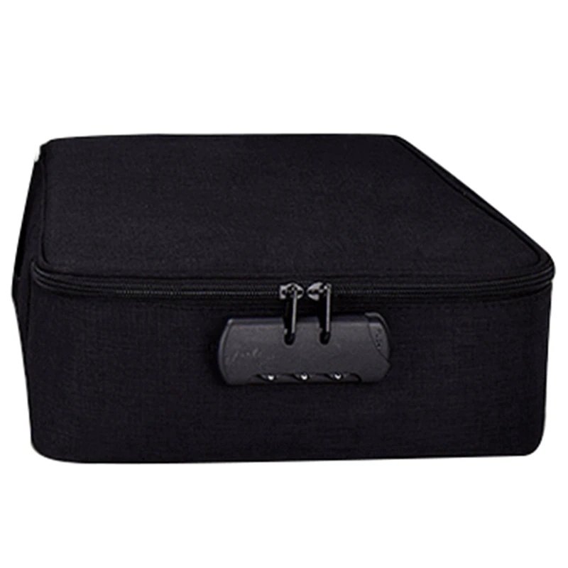 

3X Document Ticket Bag Large Capacity Certificates Files Organizer For Home Travel Use To Store Important Items