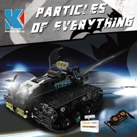 kaiyu electric remote control app programming batmobile off road racing drift car assembly building block toys 430 pieces