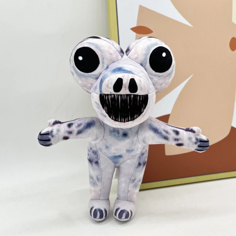 Игрушка плюшевая в виде лягушки с поднятым глазом ZOONOMALY