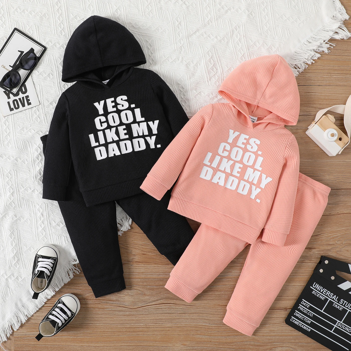 

Толстовка с длинным рукавом и штаны для мальчиков и девочек