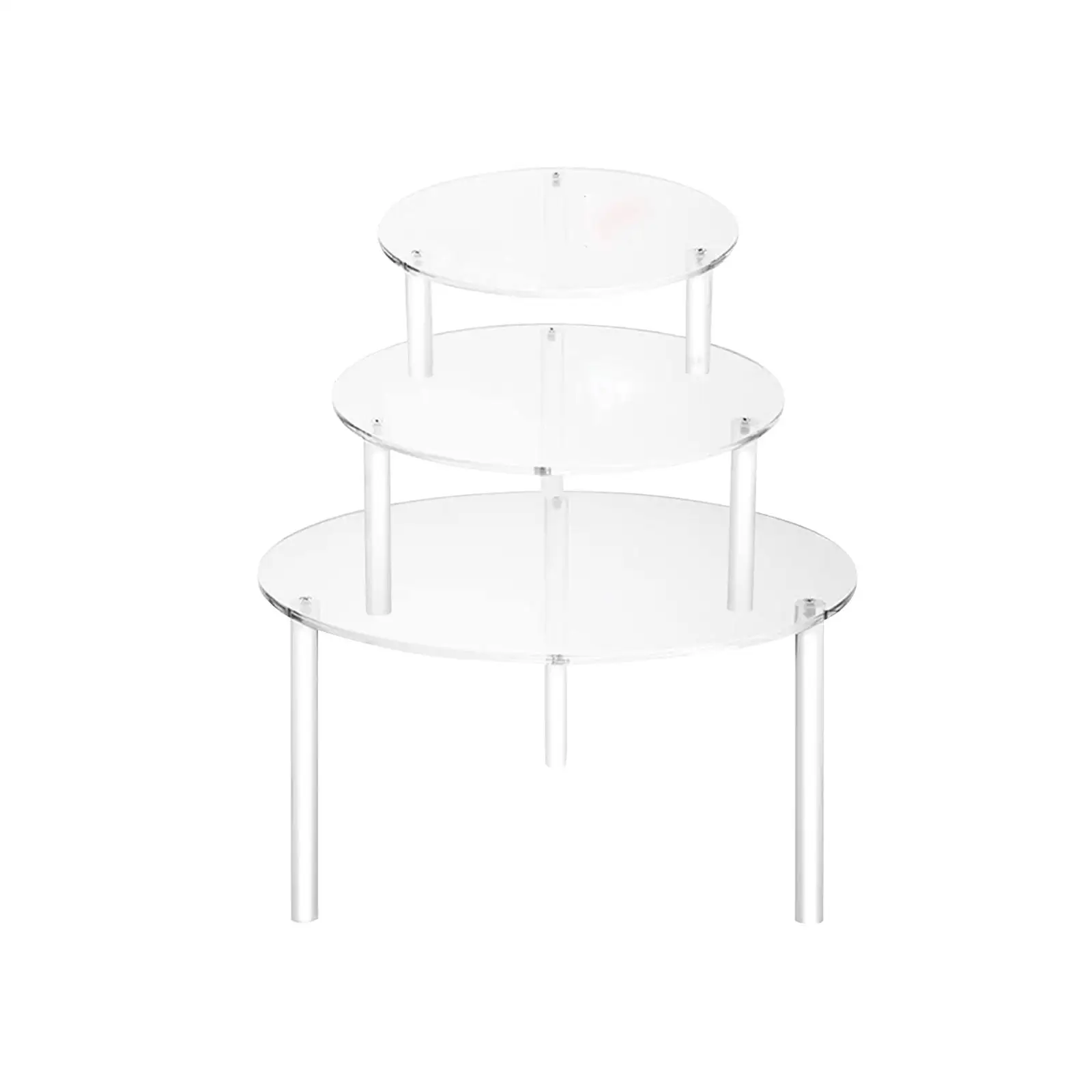 

3x Cupcake Display Parties Restaurant Cakes Buffet Server Weding Decoration Pastry Bakeshop Holiday Cake Stands Dessert Stands