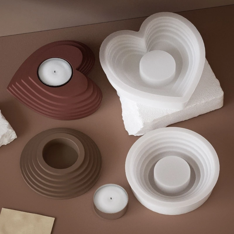 Гибкие силиконовые формы. Формы для изготовления сердечек. Легко вынимаемые