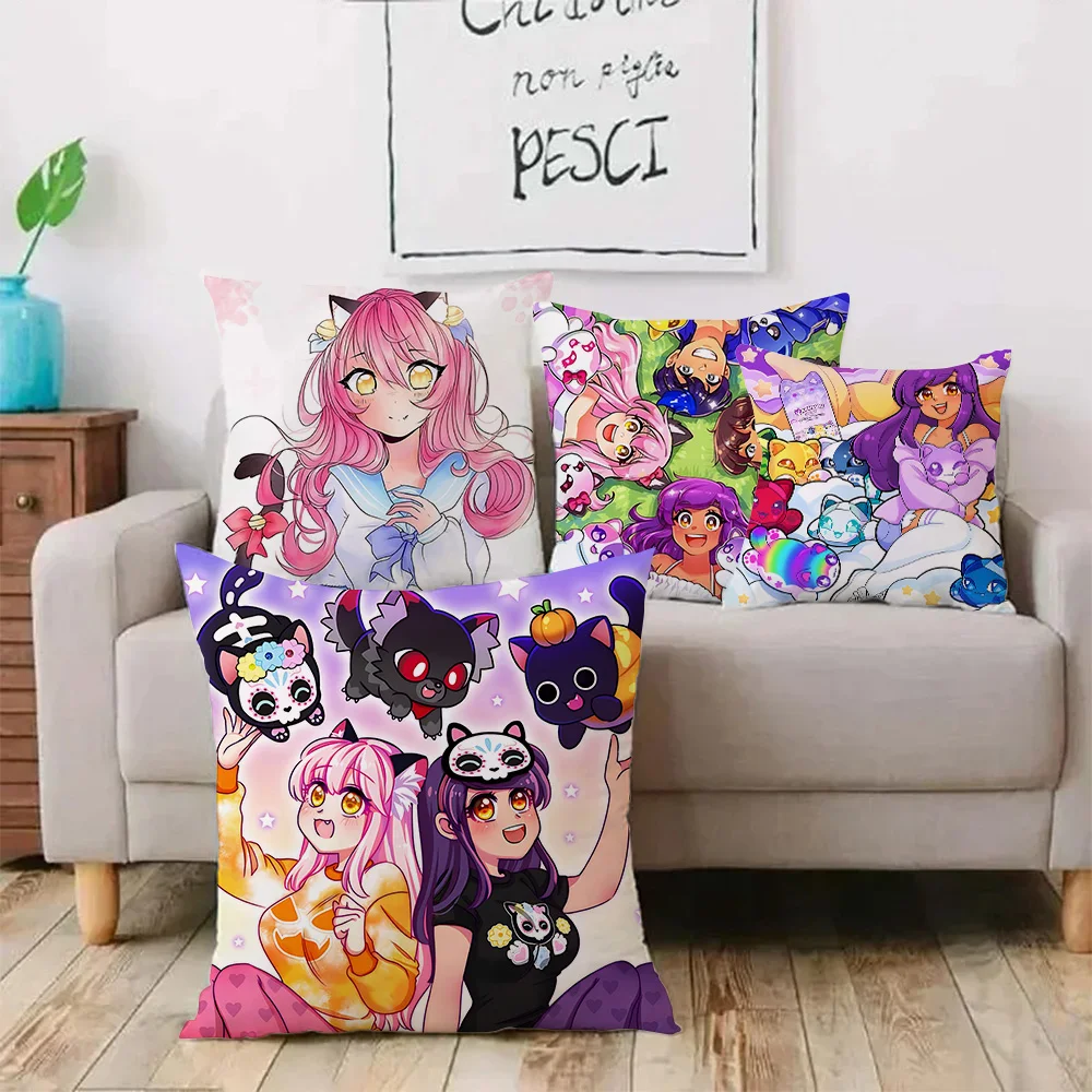 Наволочки с героями мультфильмов аниме A-AphmauS диван декоративный домашний