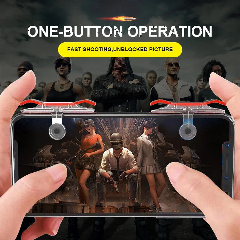 

E9 PUBG Controller Game Gamepad Joystick Shooting Key Aim Button Trigger Gamepad For IPhone Android Eating Chicken Artifact