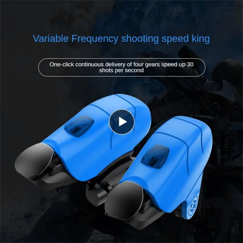

Fire Aim Button Black Portable Shooter Joystick Non-slip Convenient Lightweight Mobile Phone Smart Fire Buttons Zinc Alloy