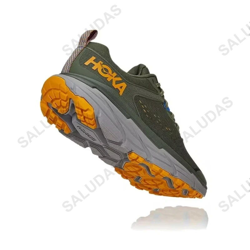 HOKA Trail Running Shoes for Men Challenger ATR 6 Outdoor Hiking Trekking Sneakers Anti Slip Durable Cushioning Marathon Shoes
