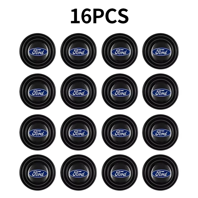 Накладки амортизатора двери автомобиля, буфер, противоударная прокладка для Ford Escape Kuga Mondeo Ecosport Fiesta Focus 2 3 MK1 MK2