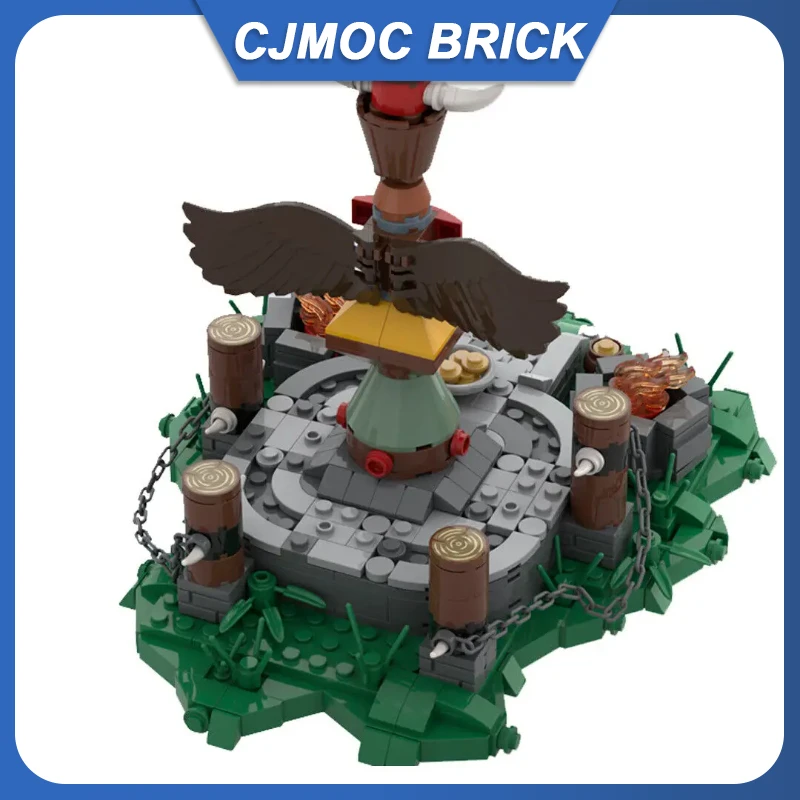 447 шт. строительные блоки MOC Tauren Totem