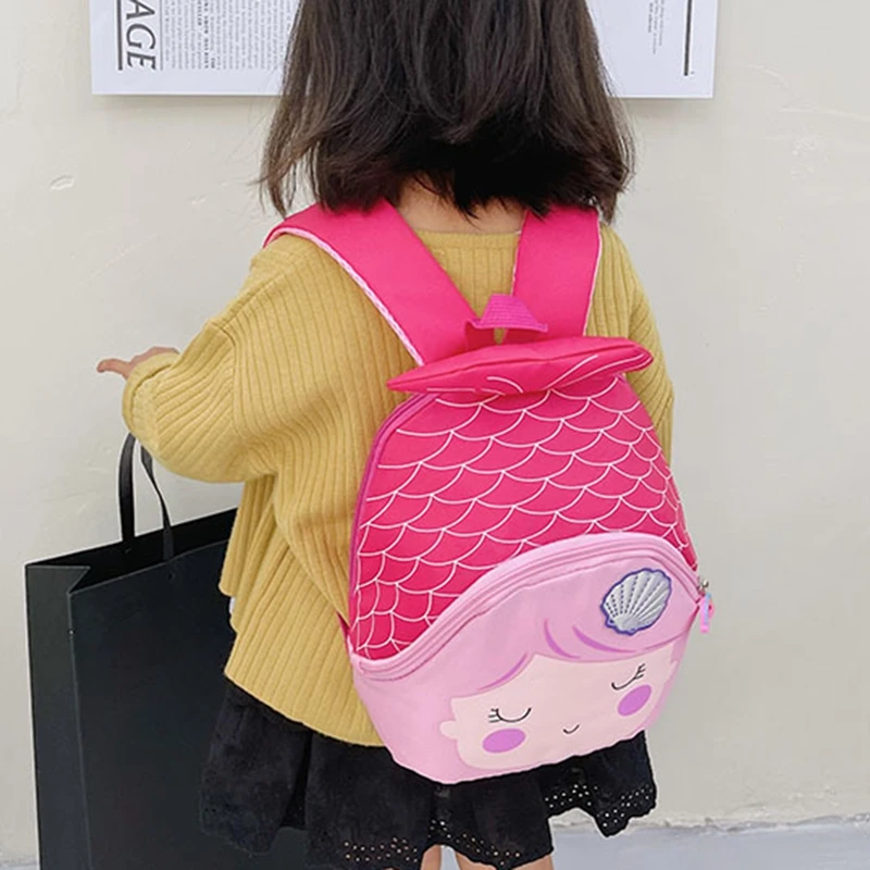 

2022 New Kitten Women Backpack Fish Shoulders Bags Cute Women Black Bags Canvas Mini School Bags Multilayer Space Travel Bag