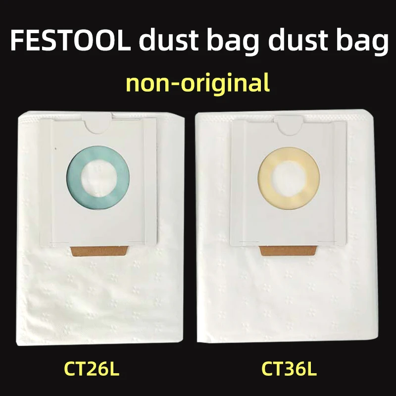 

Suitable For Festool Dust Bag 26L36L Vacuum Cleaner Accessories Electric Sandpaper Machine Dry Grinding And Dust Collection