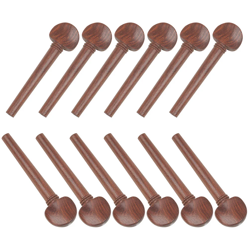 

Oud Pegs Mahogany Premium Tuning Musical Instrument Supplies Practical Accessories Sturdy Useful Guitar Accessory