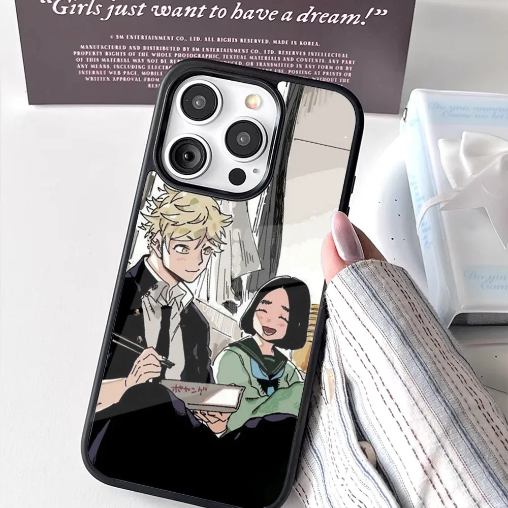 Чехол для телефона Yatora Yaguchi Blue Period iPhone 16 15 14 13 12 11 Pro Max Plus Mini New Magsafe с магнитной