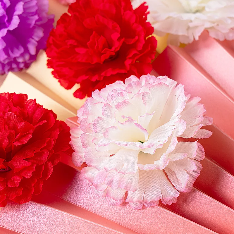 

Simulation Rose Carnation Flower Cake Decoration Three-Dimensional Silk Cloth Fake Flower Dessert Decoration Decoration Decorati