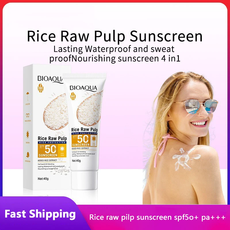 Фото Солнцезащитный крем для лица SPF 50+, защита для тела, солнечный лосьон, долговечный, нежирный, предотвращает солнечные ожоги, защита от ультрафиолета, солнцезащитный крем №5