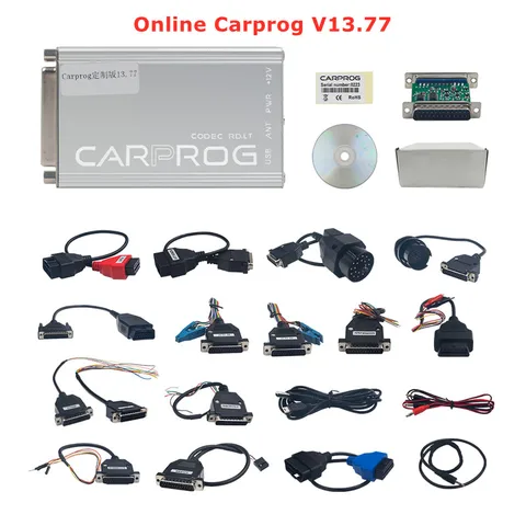 Автомобильный программатор Carprog V8.21 / V13.77 для подушек безопасности/радио/IMMO/ECU