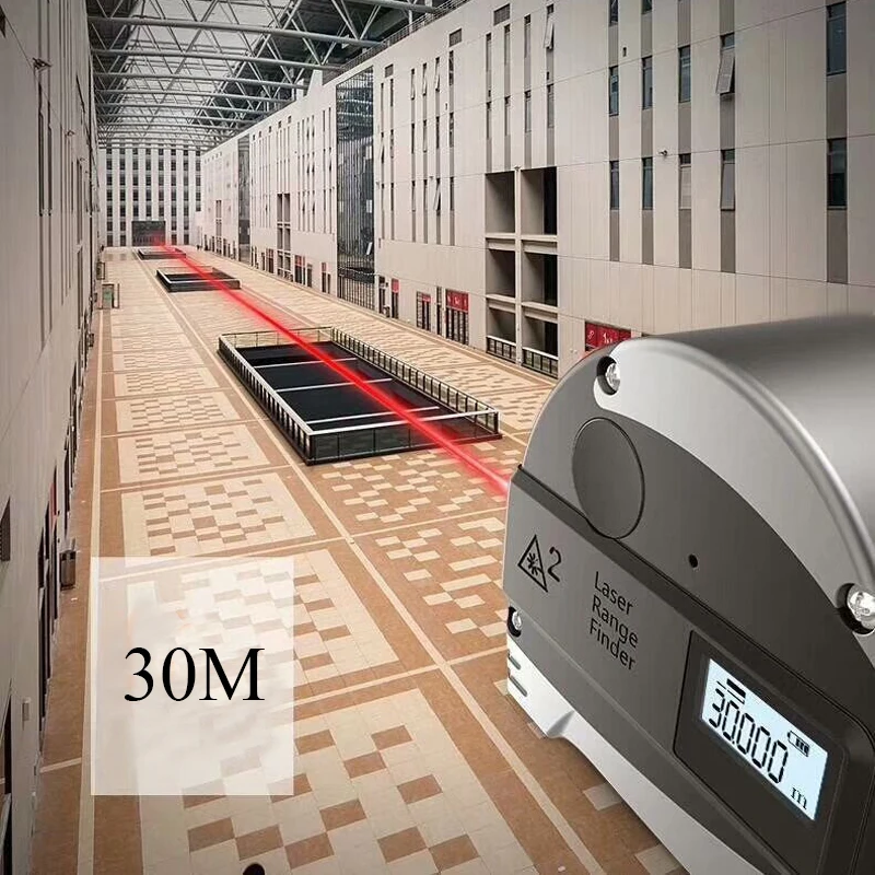 Инфракрасный лазерный дальномер 30 м/40 м ручной измеритель измерительный