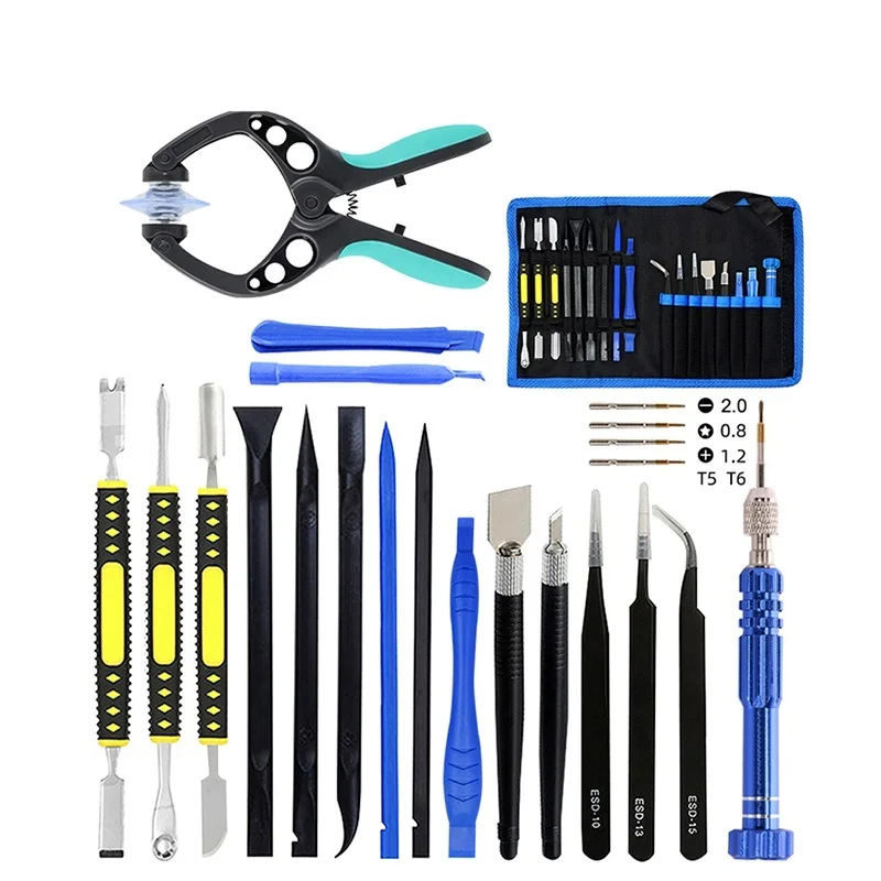 

2022 18 IN 1 Mobile Phone Tools Repair Sets For Iphone Samsung Xiaomi Cellphone Smartphone Pry Opening Screen Screwdriver Set